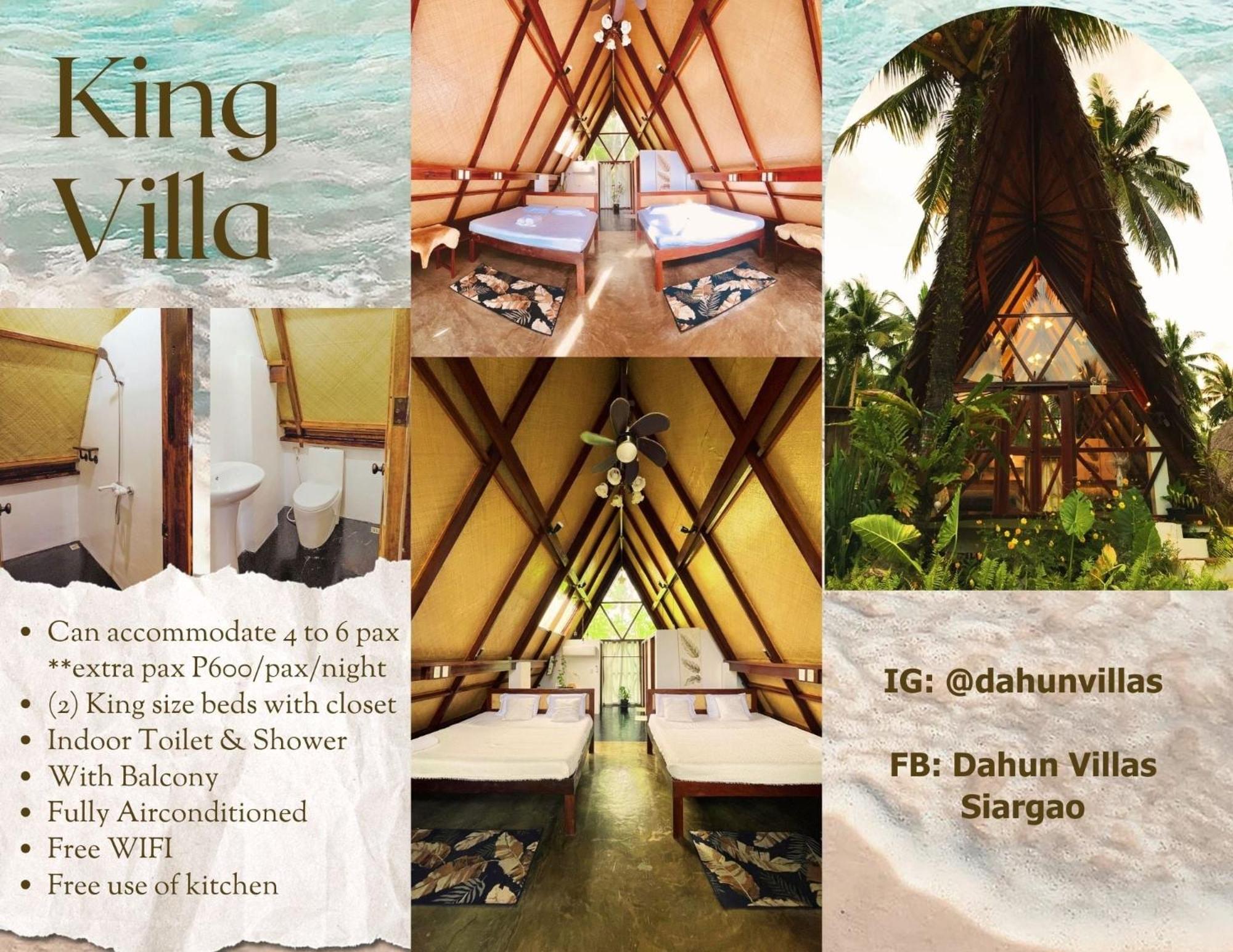 Dahun Villas Siargao 卢纳将军城 外观 照片