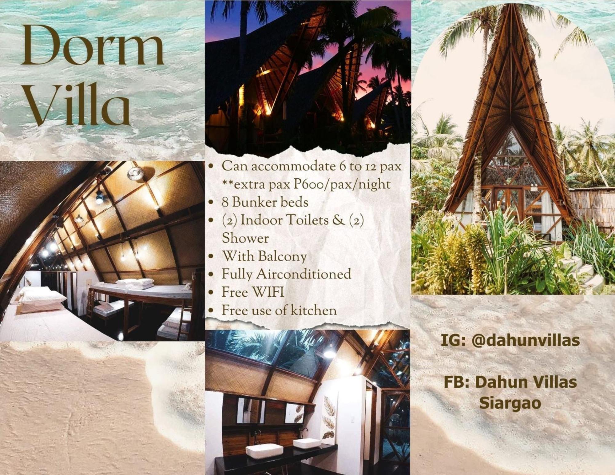 Dahun Villas Siargao 卢纳将军城 外观 照片